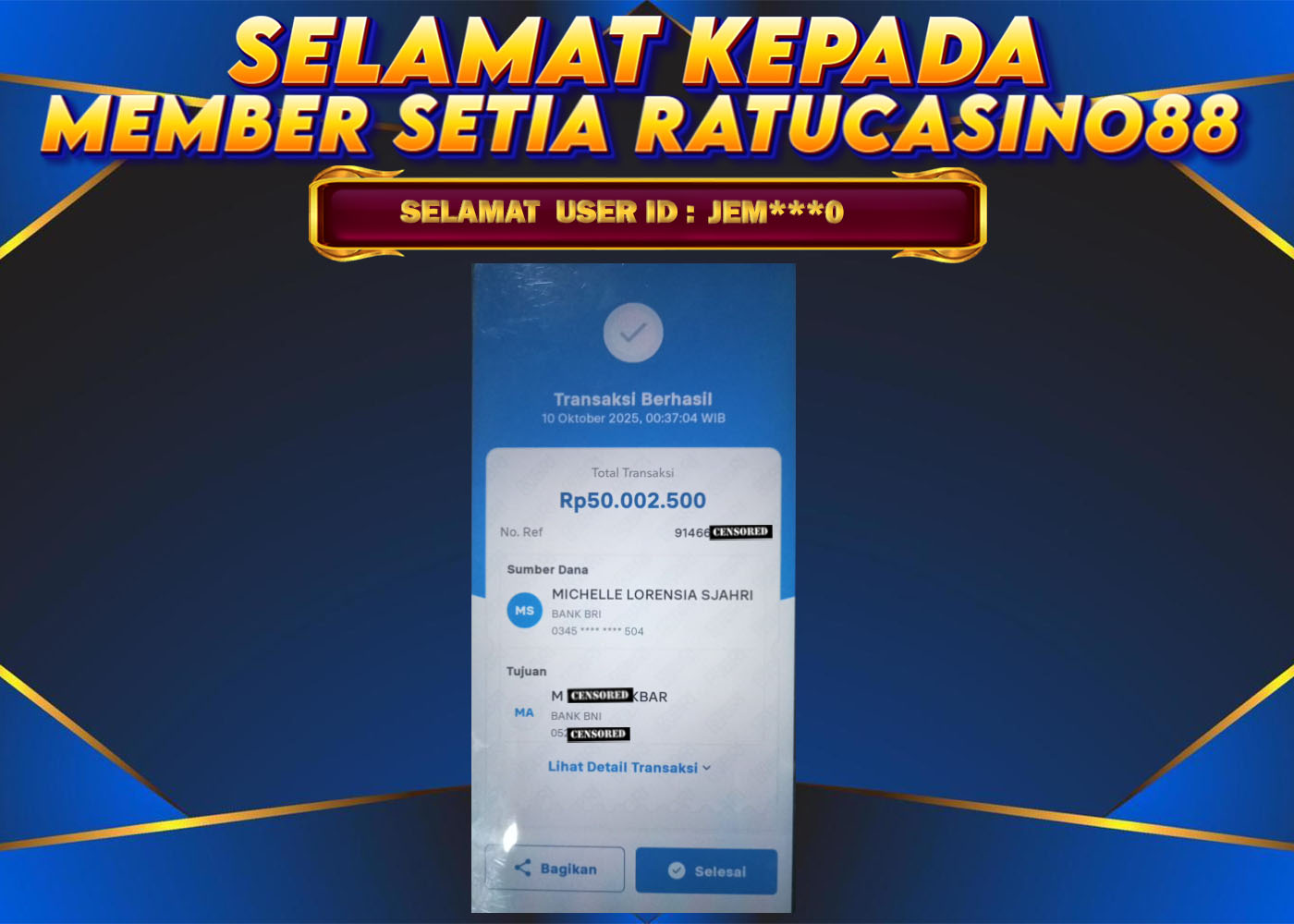 WITHDRAWAL MEMBER 86