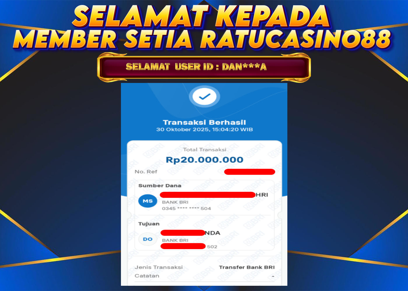 WITHDRAWAL MEMBER 106