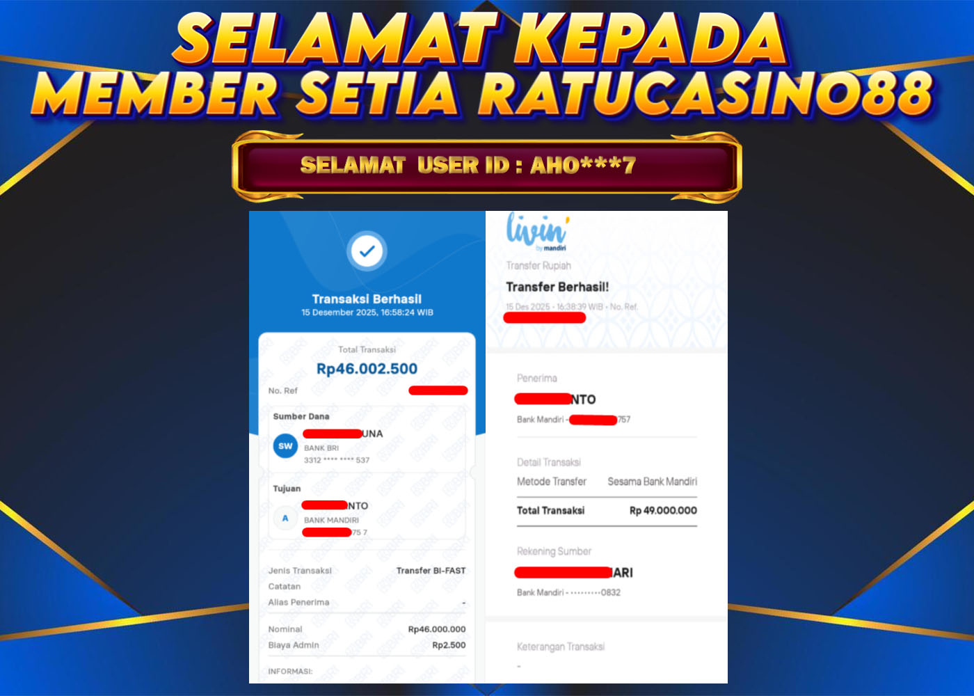 WITHDRAWAL MEMBER 159