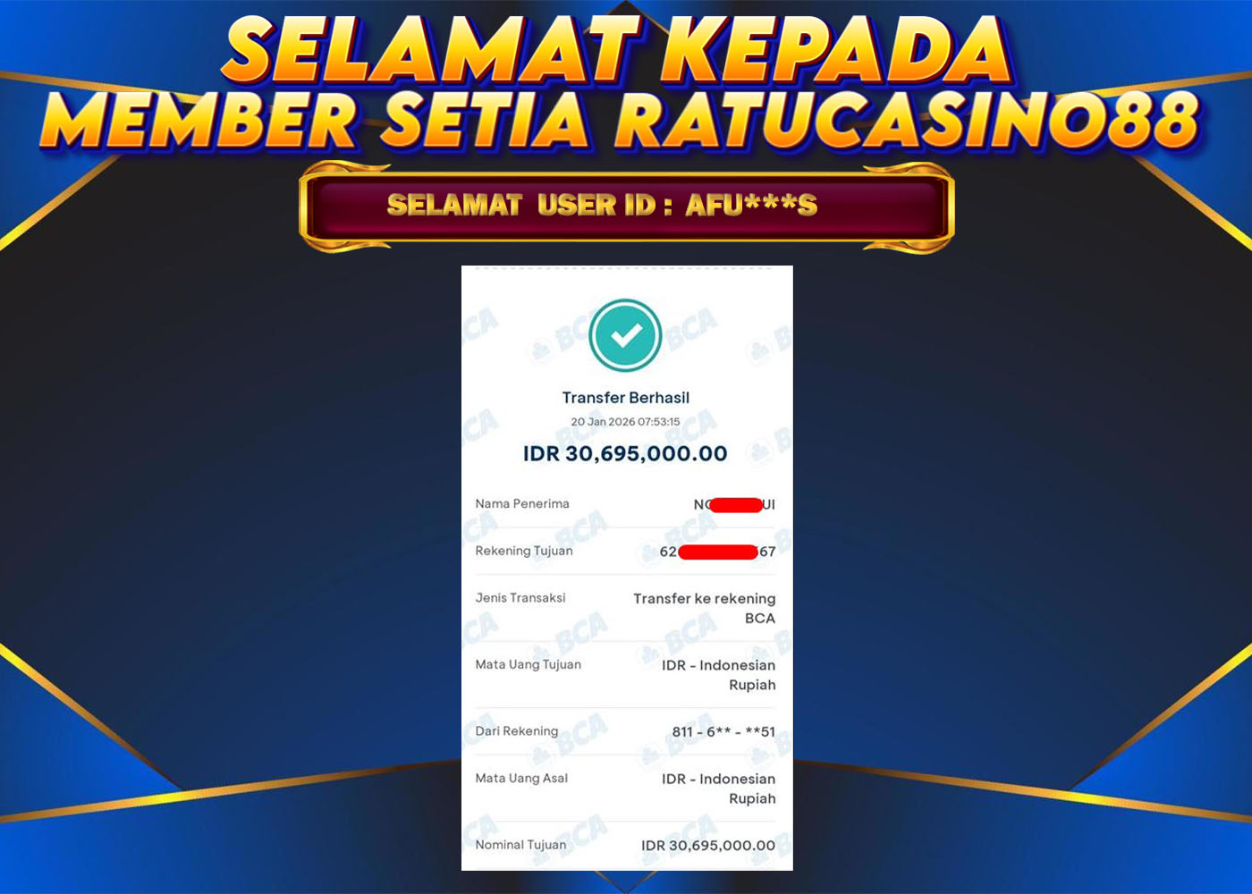 WITHDRAWAL MEMBER 201