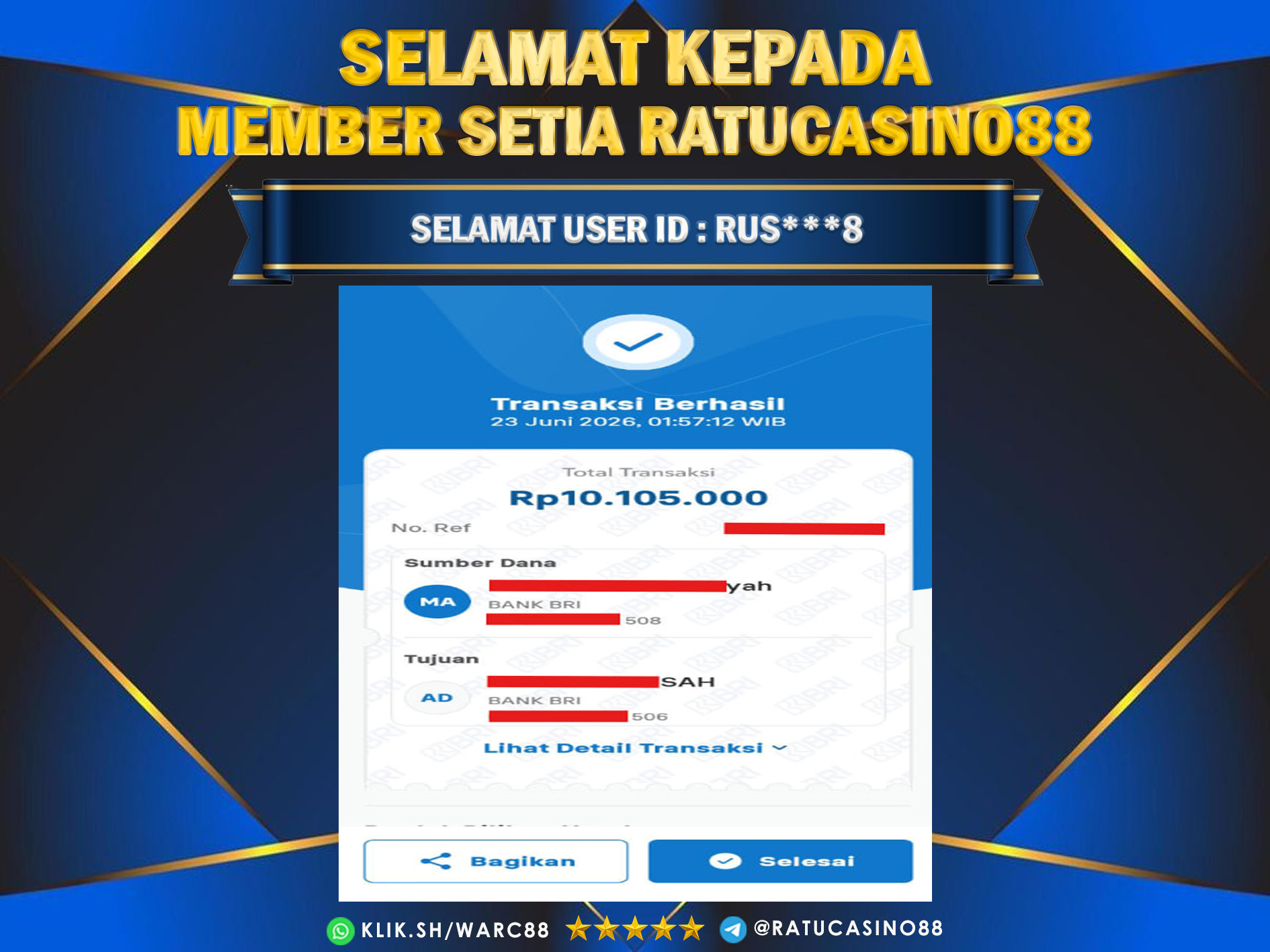 WITHDRAWAL MEMBER 239